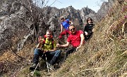 AL PIZZO GRANDE del Sornadello sul sentiero ‘Passo Lumaca' il 18 marzo 2017 